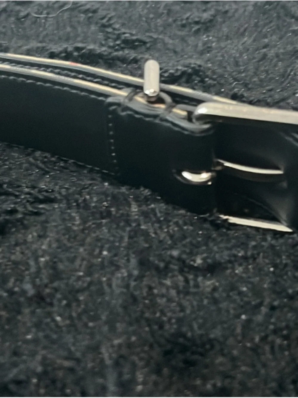 Burberry Black and Beige belt